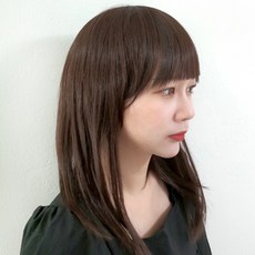 모위드 긴머리 수제 여자 항암치료 가발 mo110A, 클립포함, 2(자연갈색)