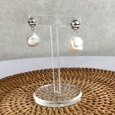 스톤헨지실버드롭귀걸이