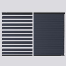 누베스 듀오매직 콤비블라인드 50x50, 잉크블루