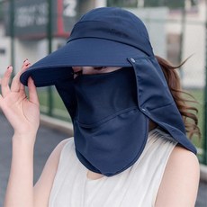 창넓은 챙 물놀이 해변가 아주머니 썬캡 얼굴가리는