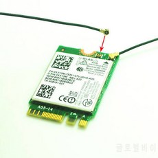 IPEX MHF4 내장형 안테나 노트북 용 NGFF Intel 7260 3160 8260 무선 LAN 카, 상세내용참조