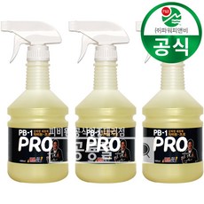 정품 피비원 3배강한 냄새안나는 pb 프로 680ml 식당바닥청소 후드청소 화장실 주방 기름때제거 청소, 6개