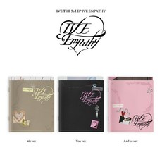 [포카 프레임 + 스티커 증정] IVE (아이브) THE 3rd EP [IVE EMPATHY] (Me ver. / You ver. / And us ver.) 랜덤 02.04 발매