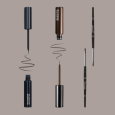 프로에잇 mini 아이라이너 브러쉬 2종 세트 리퀴드 디파인 라이너 2.5ml +피카소 401