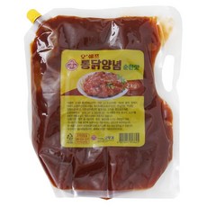 오쉐프 통닭양념 순한맛, 2kg, 4개