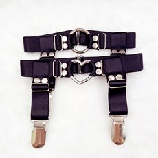슈즈영 밴딩 밴드 벗 여성 통용 허벅지 스타킹 다리 받침 고리 가터벨트 면양말 미끄럼방지양말 겹