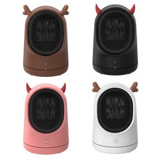 소싱 PCT 세라믹발열체 미니 전기온풍기 시즌1 500W, 화이트