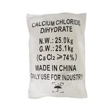 중국산 제설용 염화칼슘 제설제 25kg 1포, 1개