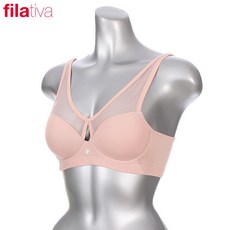 휠라 여성 노와이어 브라 FV4BAA5040F_BEG 일반/몰드브라