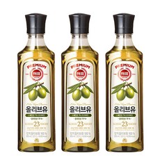 해표 올리브유, 500ml, 3개입