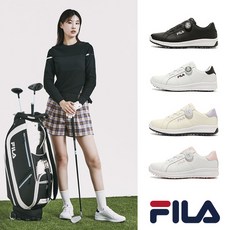 FILA 22FW 최신상 다이얼 골프화 여성 (천연소가죽)