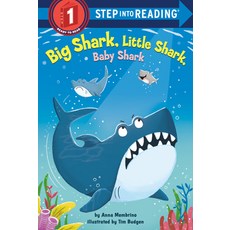 (영문도서) Big Shark Little Shark Baby Shark Library Binding, Random House