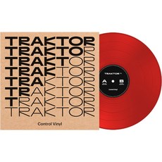 네이티브인스트루먼츠 음향기기 NativeInstruments Traktor Control 비닐 MK2 2024 에디션 레드 - DJ 컨트롤 108104