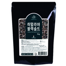 바라크 건강원물 조미료 소금 히말라야 블랙솔트, 1Kg(지퍼), 1개, 1kg