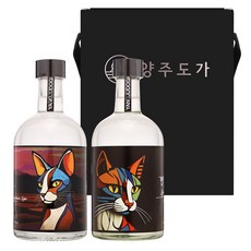 양주도가 별산소주세트_25 40도 375ml 각 1병, 2개