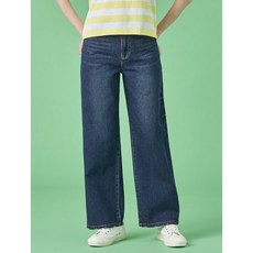 BEANPOLE 빈폴 LADIES 레이디 Green 시그니처 데님 팬츠 - 네이비 314236