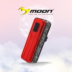 문라이트 헬릭스 센스 300루멘 자전거 후미등 안전등, 1개