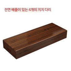 사무실발받침대 책상발받침대 컴퓨터 사무용 원목 나무 발받침대, AQ_가로 100 x 세로 30 x 높이 11, 1개