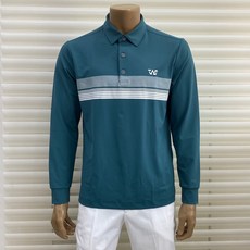 인디안 웰메이드 남성 골프 카라 포인트 티셔츠 XF 9116 다크그린