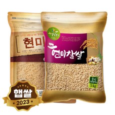 현대농산 국산 현미 5kg+현미찹쌀 5kg 혼합곡, 1개, 5kg*2