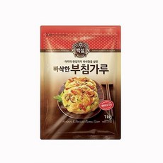 CJ 제일제당 백설 부침 가루 1 KG 10EA 1BOX 한과 떡 분말류 빵 홈베이킹 wfiz, 1개