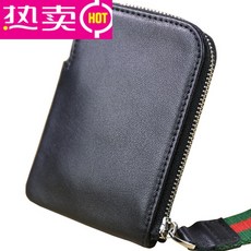 others 2020 가을 수 제 한 미니 남녀 카드 지갑 소 가죽 동전 가방 털 음 동일 블랙 스 트 라 이 프 짜 임