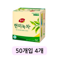 동서 현미녹차 1.5g, 4개입, 50개