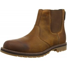 Timberland Mens Larchmont Chelsea Brown Leather Boots 9.5 US