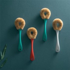 HCG459959주방 야자수 냄비 세척솔 브러쉬, 그린
