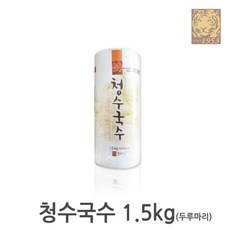 [청수식품(주)] 청수 두루마리국수(소면) 1.5KG, 1개