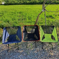 알제이 초경량 접이식 캠핑 안락 의자 커플 워크숍 회사 자동차 여행 단체, 블랙