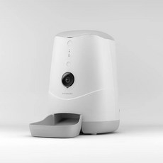 샤오미 PETNEER 프로 강아지고양이 자동급식기 카메라 탑재, 화이트