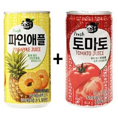참맑은 파인애플 175ml(15캔) + 참맑은 토마토 175ml(15캔), 30개, 175ml