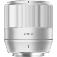 티티아티산 표준렌즈 TTArtisan 5618ZSNikon Z 마운트와 호환되는 금속 하우징이 있는 56mm F1.8 자동 초점 AF 렌즈 실버 106048