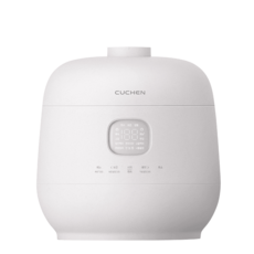 CUCHEN 브레인 블라썸화이트 풀스텐 듀얼프레셔 10인용 IH전기압력밥솥 CRH-TWS1010BW