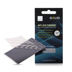 GELID Extreme 서멀패드 열전도율 12W/mk 방열패드 80 x 40 두께 2.0mm 겔리드 정품, 1개