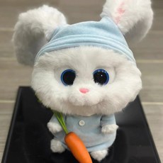 GOYES 스노우볼토끼 봉제 인형 마이펫의 이중생활 인스타 캐릭터 선물 30cm D