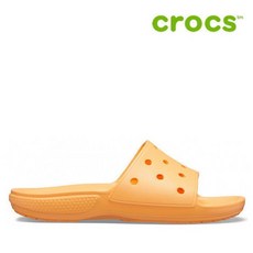 크록스 슬리퍼 44- 206121-801 Classic Crocs Slide Cantaloupe