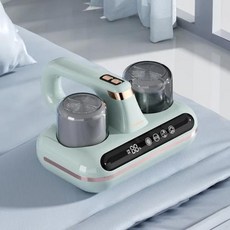 진드기제거기 다목적진드기제거기 초음파진드기제거기 무선진드기제거기 휴대용 진드기 제거기 가정용 매트리스 진공 청소기 자외선 살균 기계 베개 시트 소파 가전 제품, 1개, 1) Green, 없음