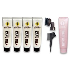 [홈쇼핑 품절 대란] 모나리스타 시즌2 칼라크림 (4개+전용빗1개+영양팩1개+L자특허브러쉬1개) 실속세트