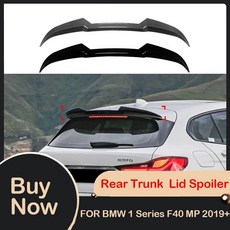 BMW 1시리즈 F40 M스포츠 19년 바디킷 카본블랙 리어트렁크 스포일러윙 glossy carbon, glossy 블랙