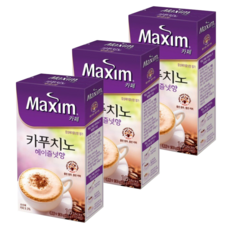 다봄 1+1 맥심 카페 카푸치노 헤이즐넛향10T, 13g, 3개