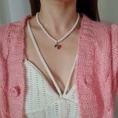 캐주얼진주목걸이