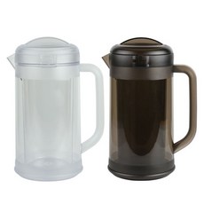 PC 이중 물피쳐 1700ml (2컬러) 카페 물병 물통, 투명