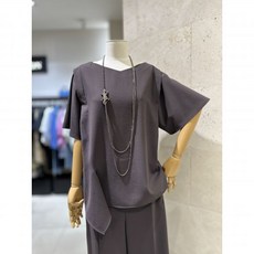 더 아이잗컬렉션 셋업 브이넥 반팔 블라우스 CP6A0BL031 백화점 아울렛 (3797441)