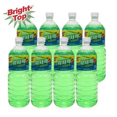브라이트 에탄올워셔액 8입 4계절 당일배송, 1.8L, 8개