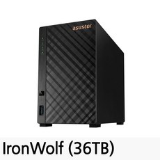 ASUSTOR AS1102T 2베이 NAS DriveSTOR2 이엠텍, AS1102T (36TB)