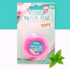테프론 생분해 친환경 민트 어금니용 치실, 1개