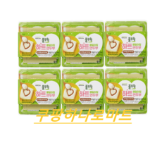 (풀무원) 매일아침 한끼 연두부(두부110g+소스8g)6개 아이스박스, 110g, 6개
