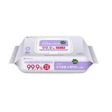 그린핑거 유아용품 소독티슈 캡형 50매, 2개